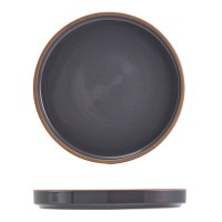 Kava Grey Stoneware Presentation Plate